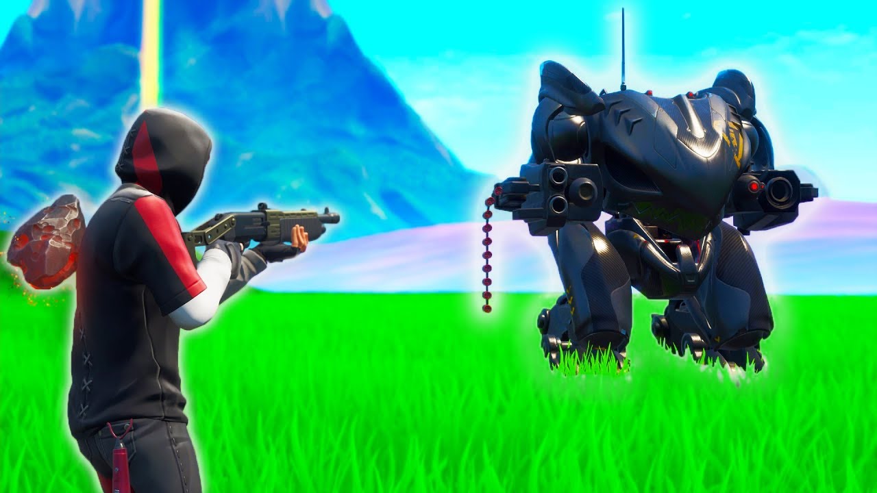 how to get MECH in Creative Season X... (fortnite glitches)