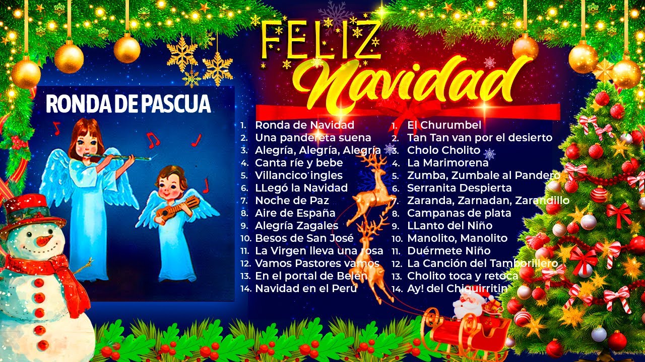 🎁 🎅  Coral Infantil Manuel Pardo de Chiclayo - Ronda De Pascua 🎁 🎅  (CD Completo Oficial)
