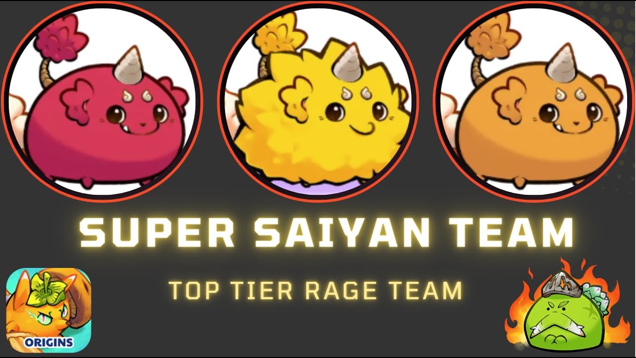 AXIE ORIGIN BEST RAGE TEAM EPIC ERA SEASON 12