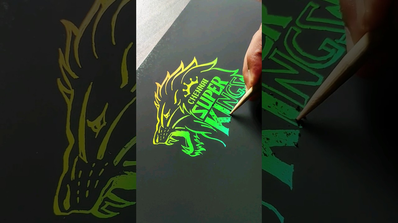 Chennai super kings || MSD thala....#drawing #art #chennaisuperkings #ipl #ipl2024 #msdhoni