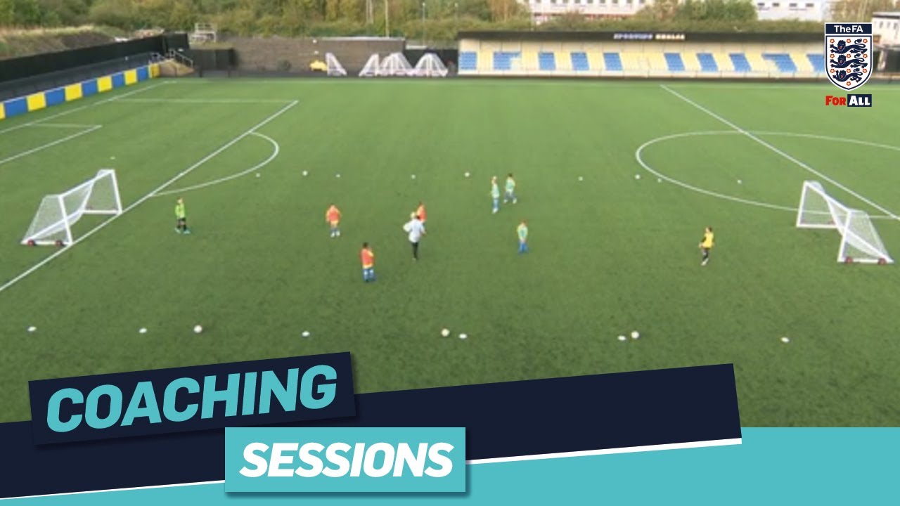 Two-goal Games | FA Learning Coaching Session From Pete Sturgess