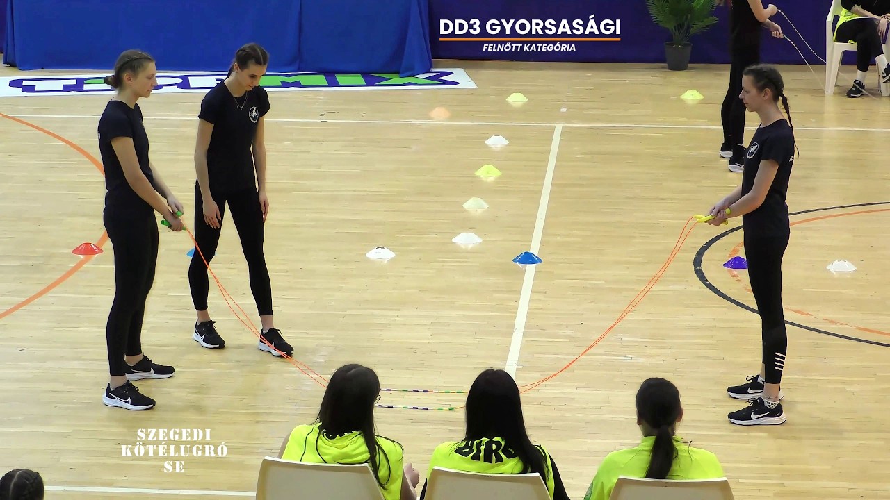 Negyedik helyezett a GÁT LUCA - TARJÁNYI ORSOLYA - TOMAI KINGA  csapat a Duplaköteles ob-n!
