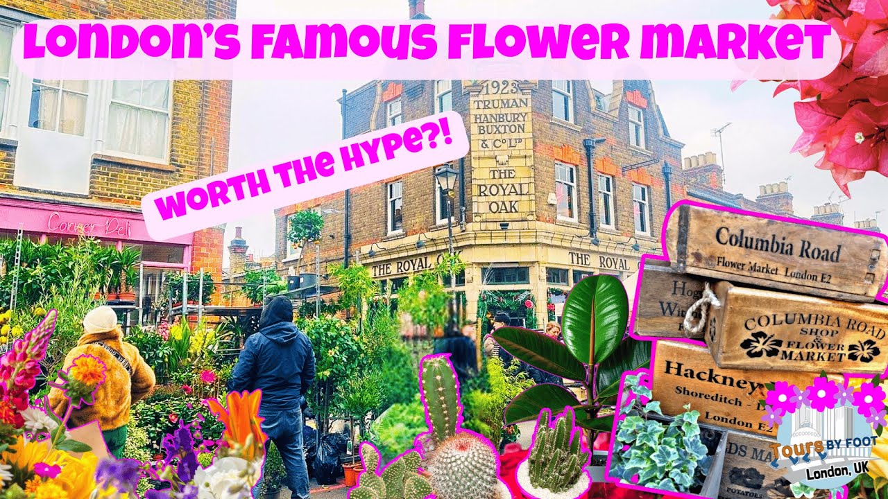London's Famous Flower Market | Columbia Road - Worth the Hype?