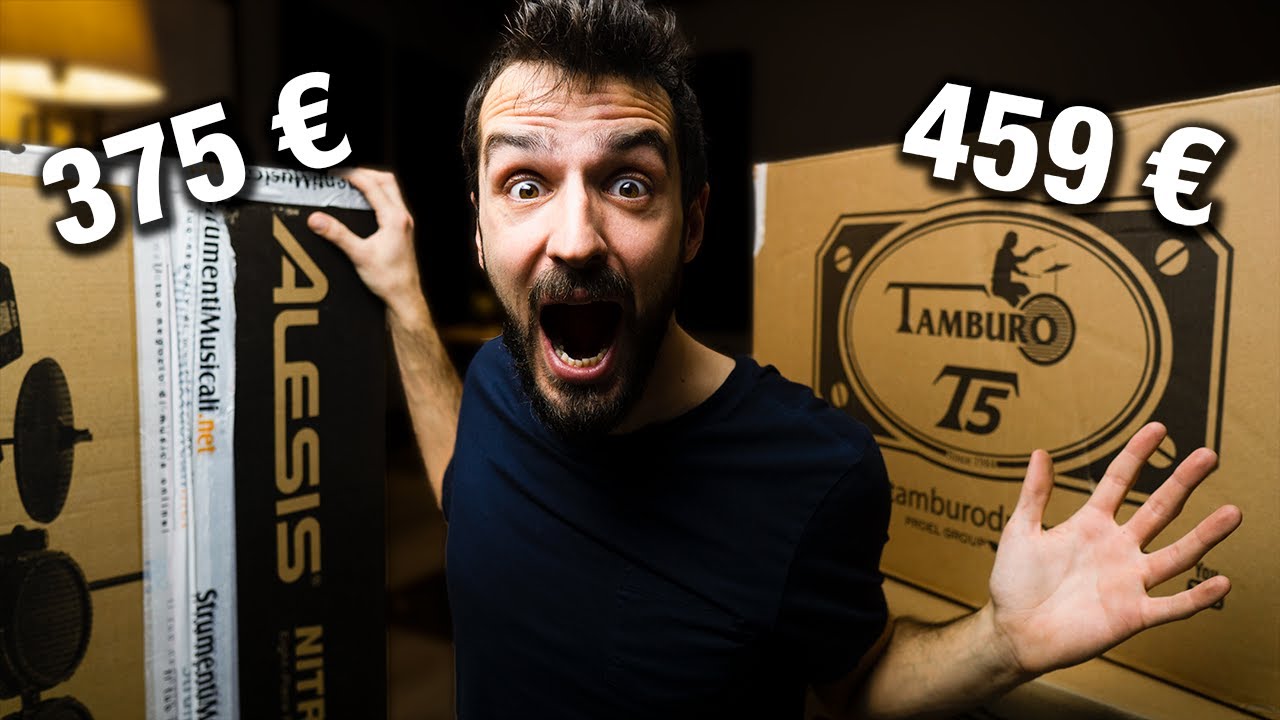 ACUSTICA O ELETTRONICA? SFIDA tra BATTERIE! | Con StrumentiMusicali.net
