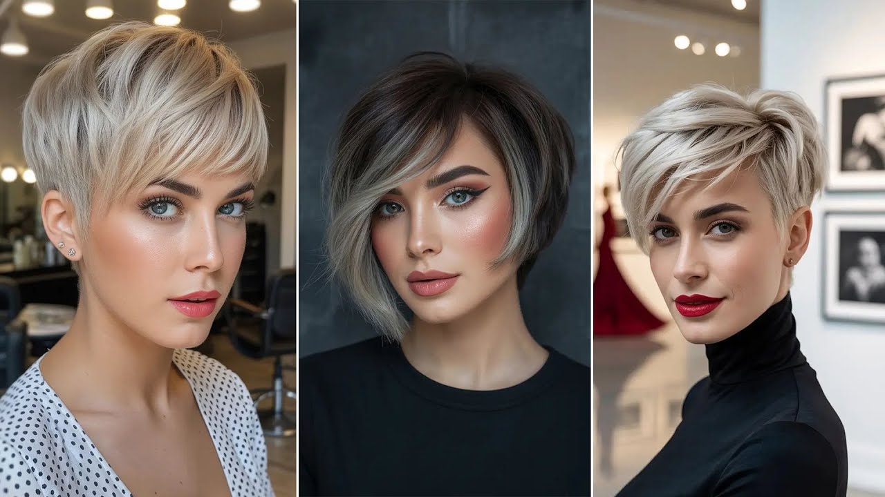 Find Your Perfect Pixie Or Bob! Winter Haircuts And Colors 2025 2026 Trends Modern Cuts  ✂️
