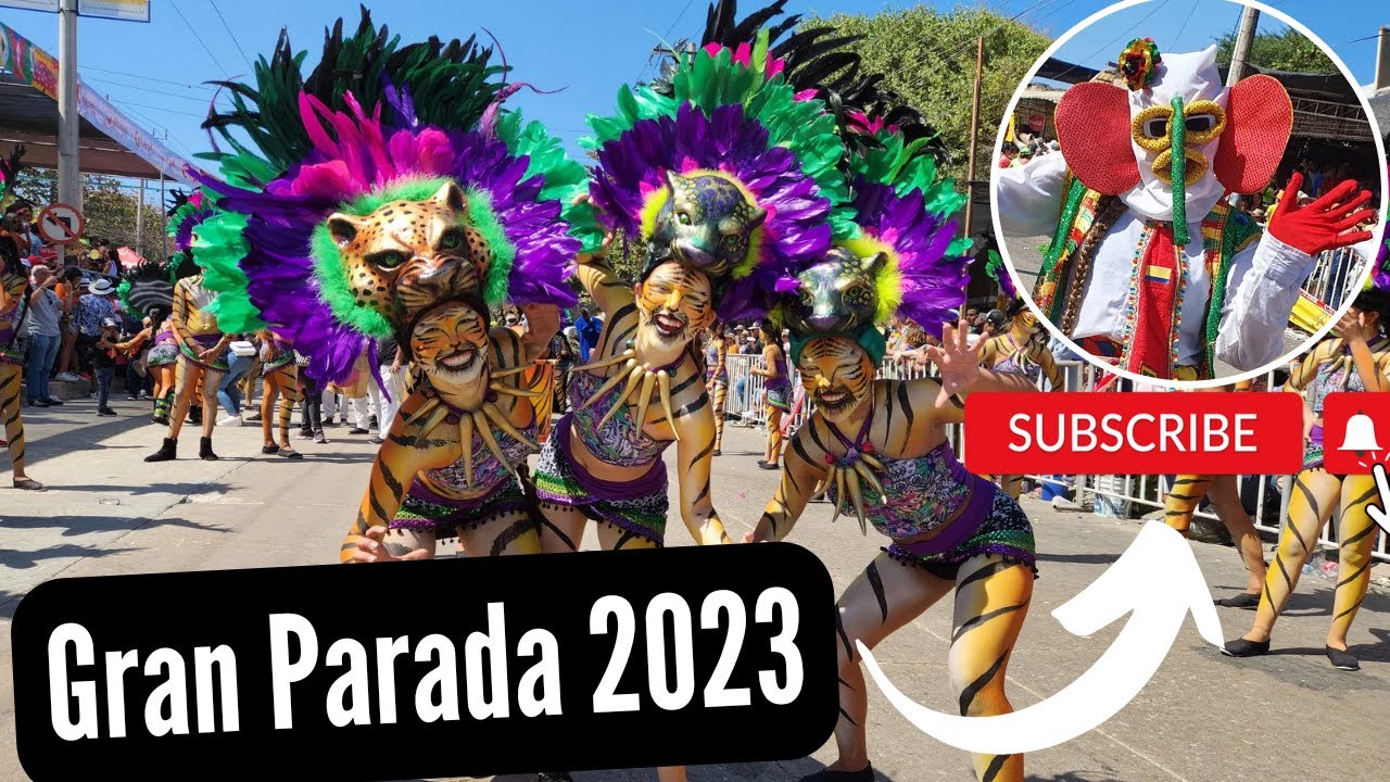 LA GRAN PARADA DE TRADICIÓN 2023 - Carnaval De #barranquilla 2023 - Quien Lo VIVE es quien lo GOZA