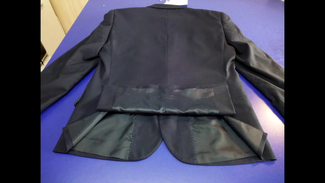 Veste Tailleur   Raccourcir Bas en Refaisant les Arrondis