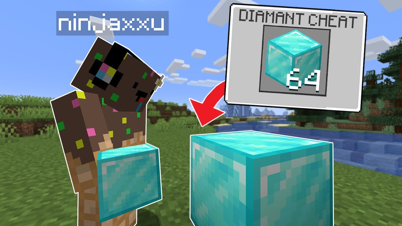 Minecraft mais j'obtiens chaque bloc que je regarde..