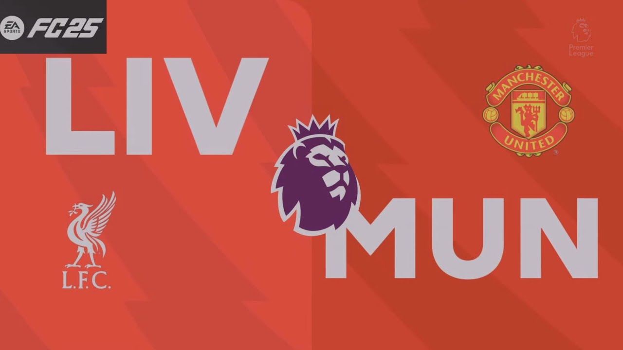 EA SPORTS FC 25 Liverpool vs Manchester United PS5 gameplay