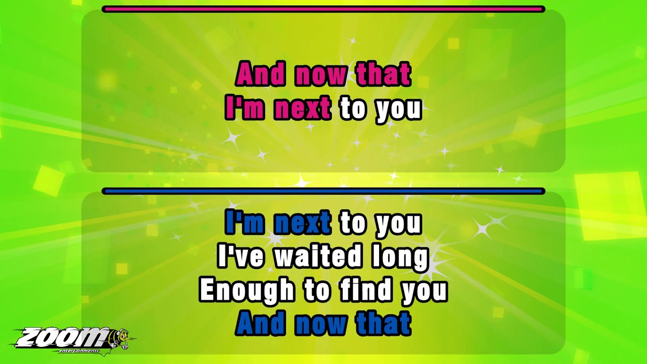 Kylie Minogue And Jason Donovan - Especially For You - Karaoke Version from Zoom Karaoke