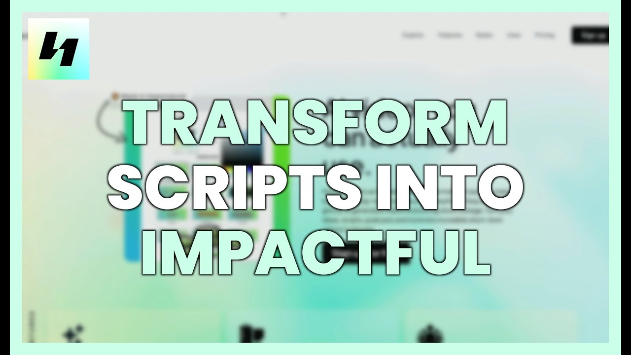 Transform scripts into impactful videos with Hypernatural AI.