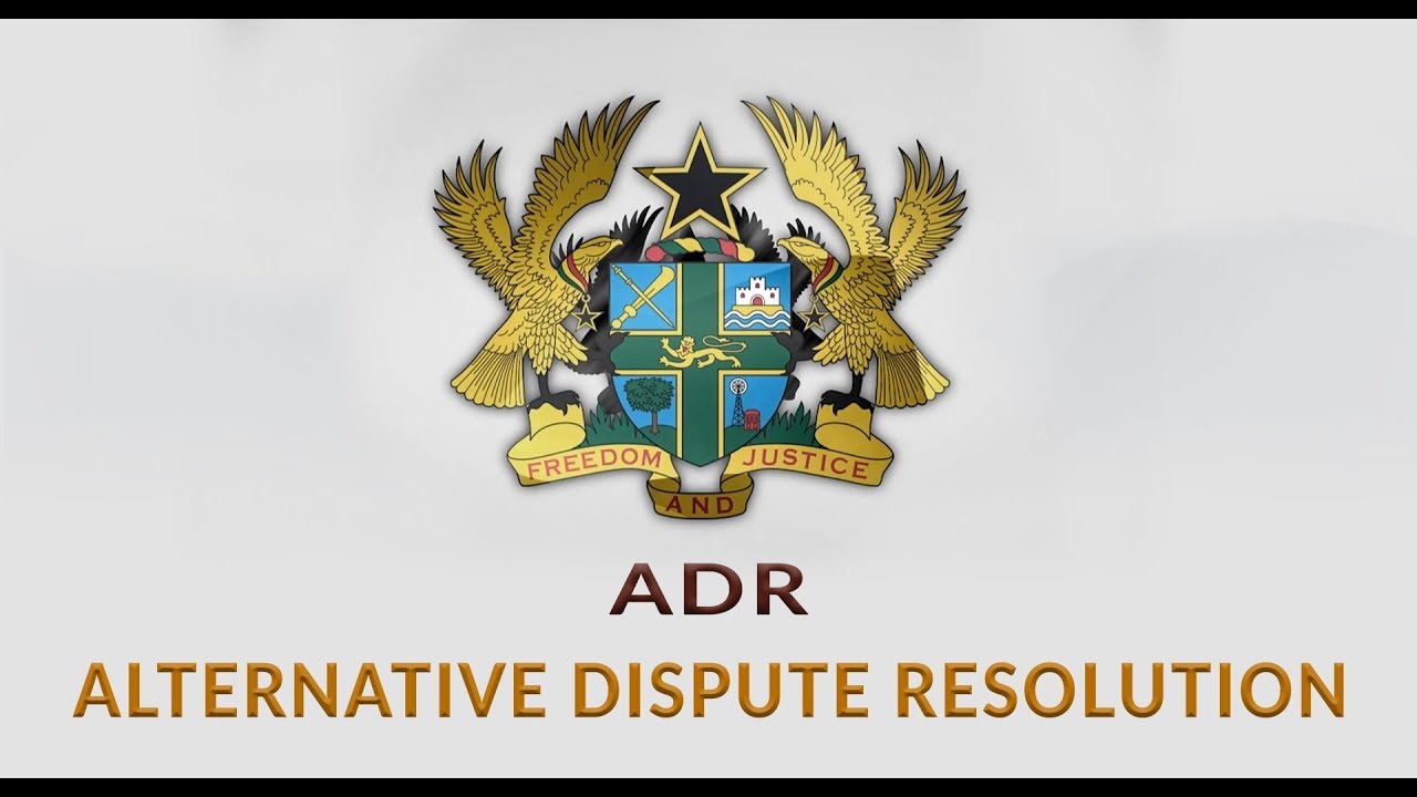 YOU & THE COURTS  - ALTERNATIVE DISPUTE RESOLUTION (ADR)