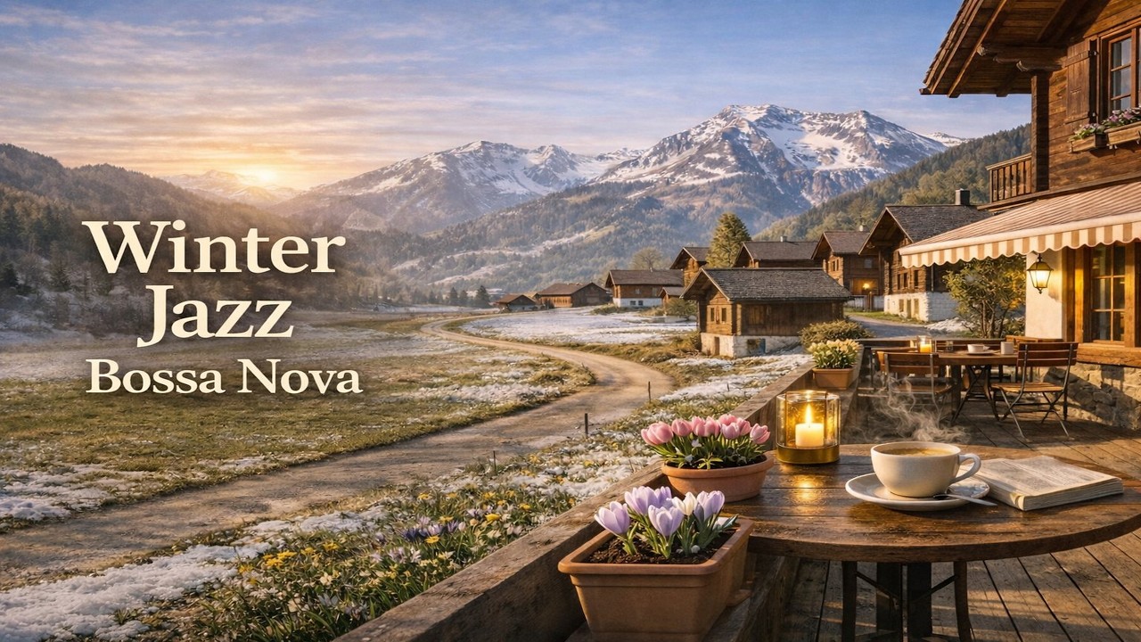 겨울의 끝자락에서 ☕ Cozy Jazz & Bossa Nova | 冬の終わりに