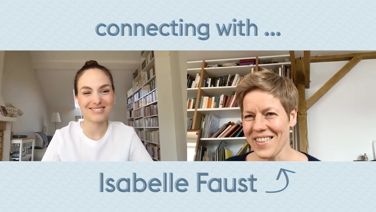 Connecting with... Isabelle Faust!