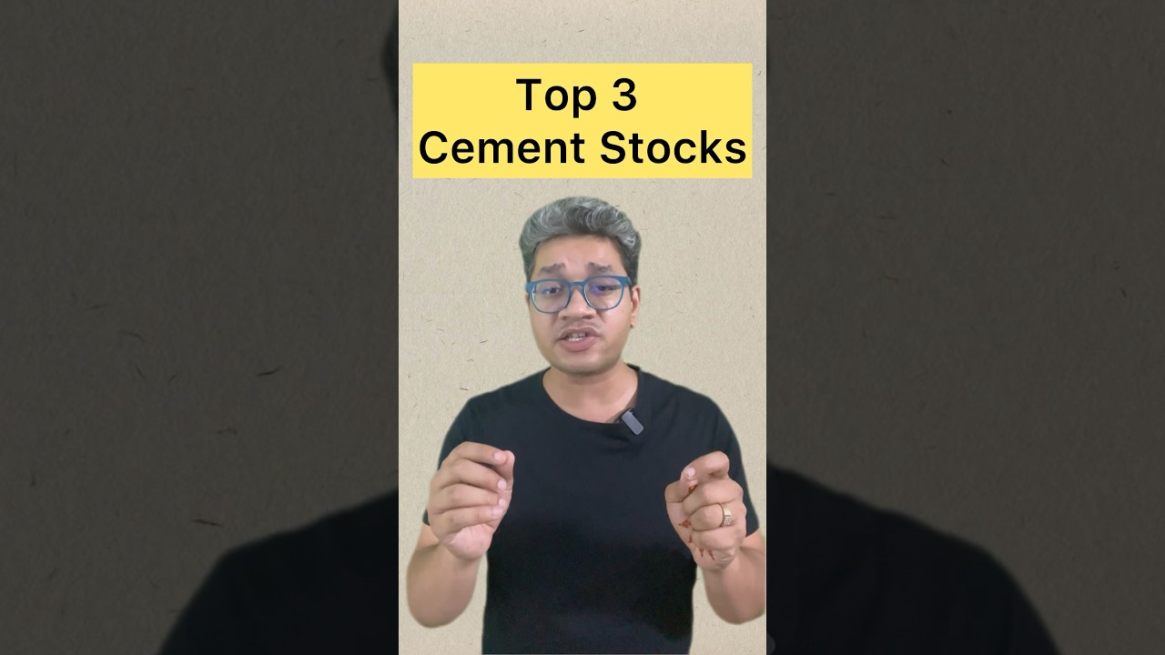 Best cement stocks #stockmarket #cement #investment