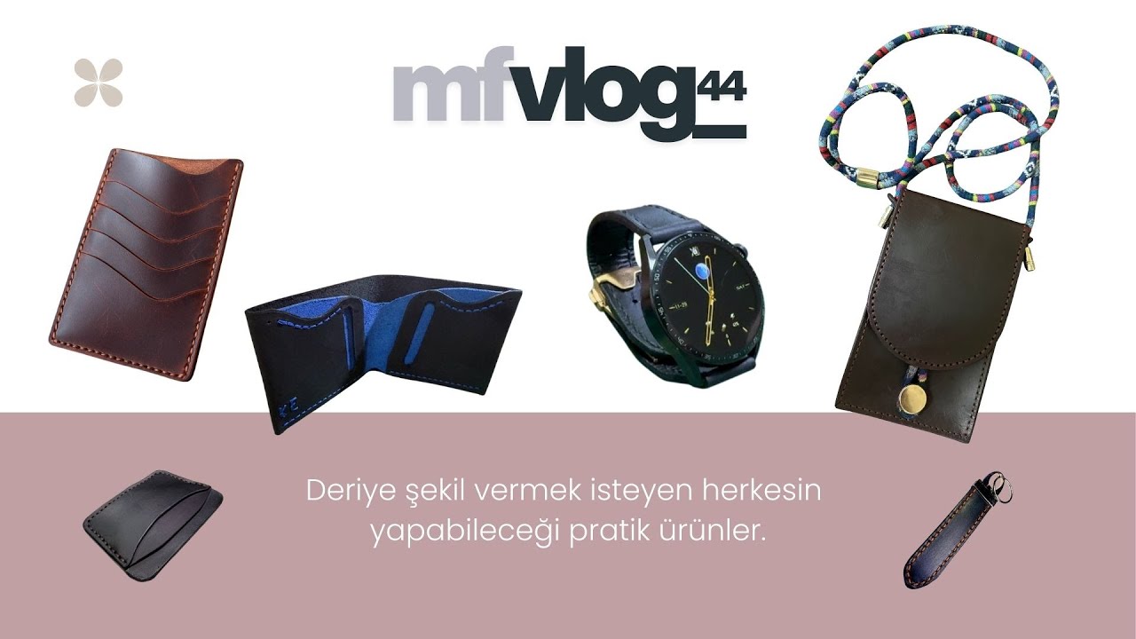 DERİ AKILLI SAAT KORDONU NASIL YAPILIR. #handmade #accessorie #leathercraft #diy #cadeau