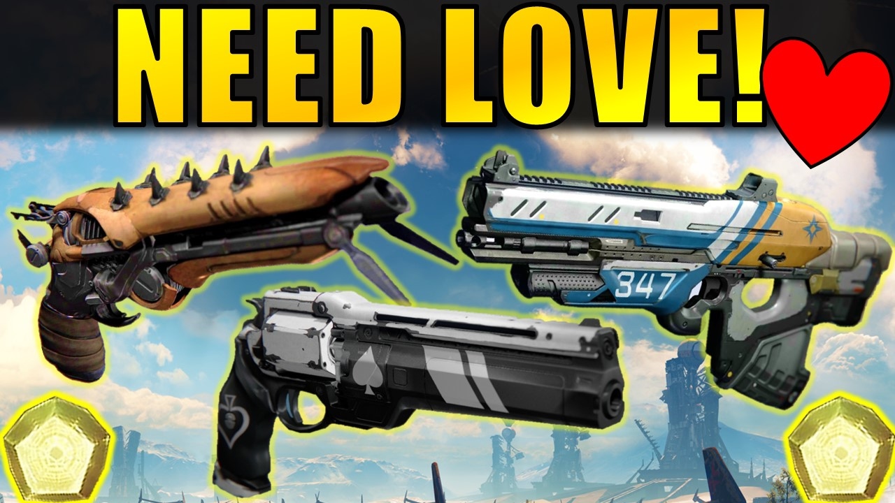 Destiny: 7 Exotic Guns that NEED LOVE!