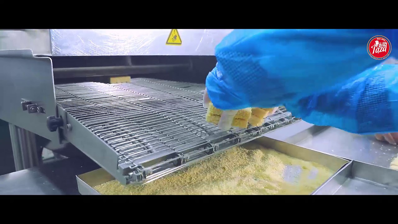 Factory of TAZA fast food chain with advanced technology for production, Hygiene and HACCP standards