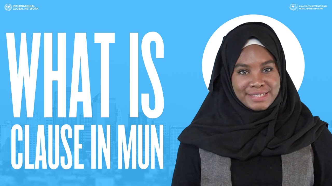 What is Clause in MUN | MUN Academy | Eps. 31
