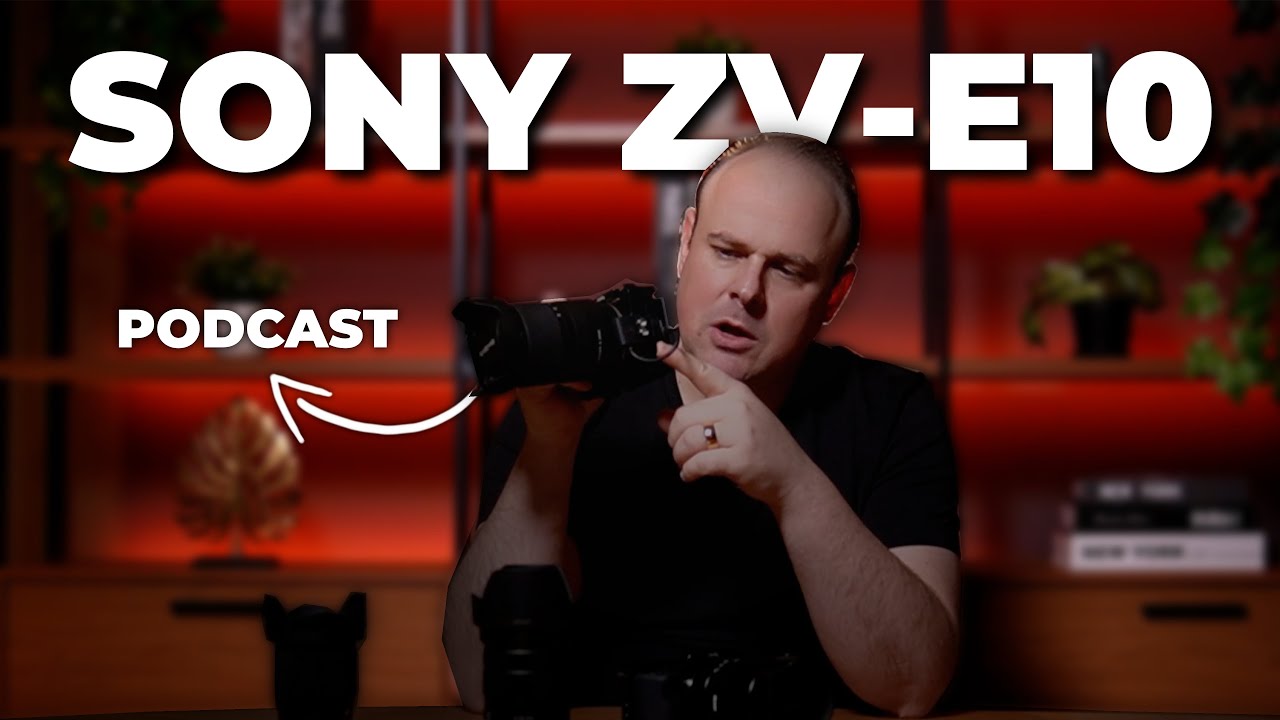 Sony ZV-E10 para Podcast | Câmeras e Lentes que uso em meu Estúdio!