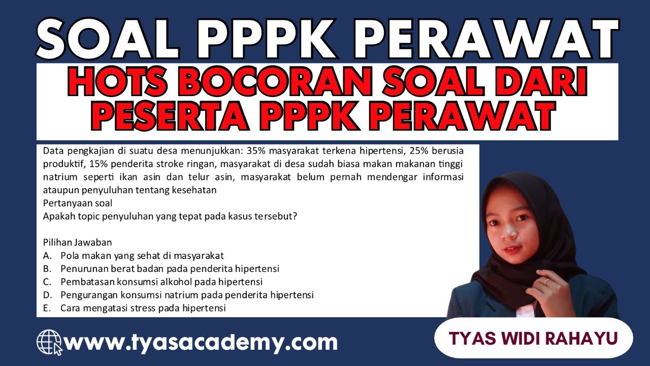 PART 87 BOCORAN SOAL SKB PERAWAT DAN PPPK PERAWAT DARI PESERTA TOPS SKOR KEPERAWATAN KOMUNITAS 2024