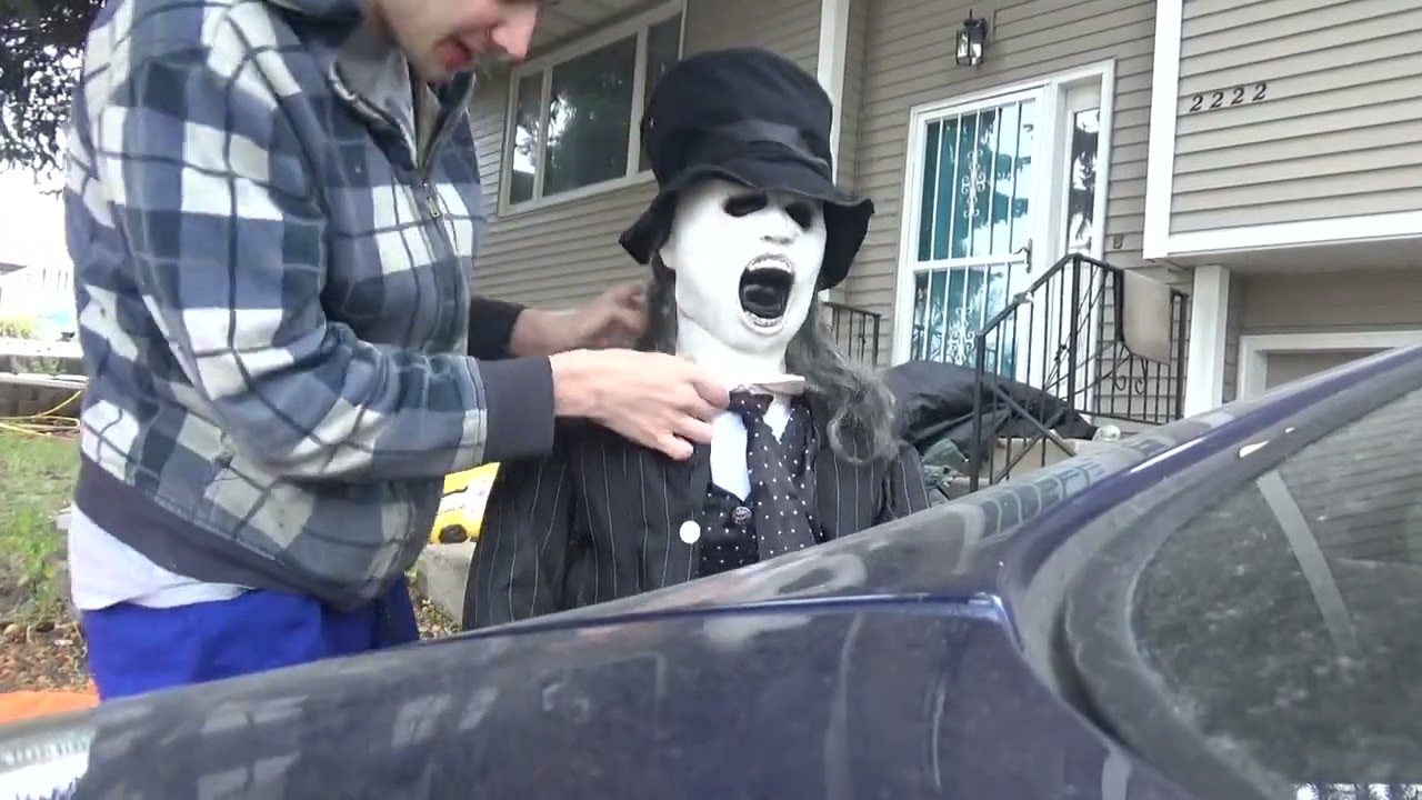 Halloween Yard Updates and Animatronic Setups