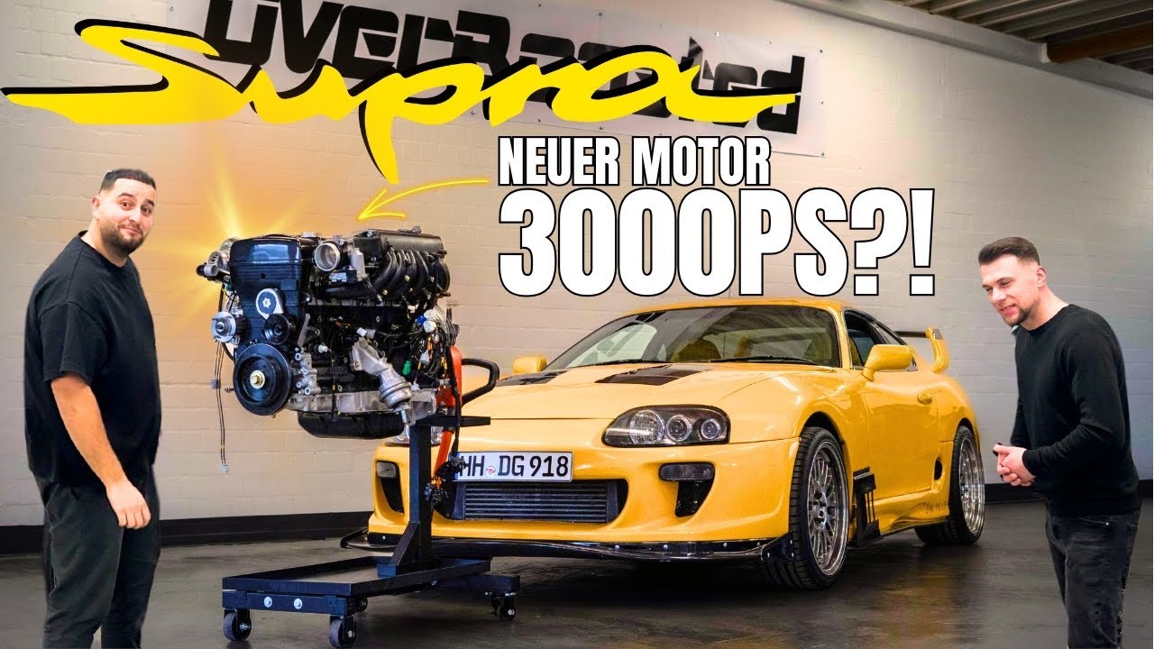3000 PS? Toyota Supra MK4 bekommt ein neuen Motor! (TEIL1/2)