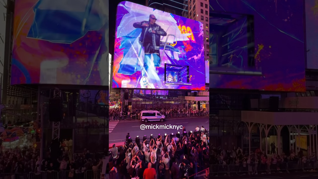FREE Fortnite Snoop Dogg concert in Times Square NYC 🔥