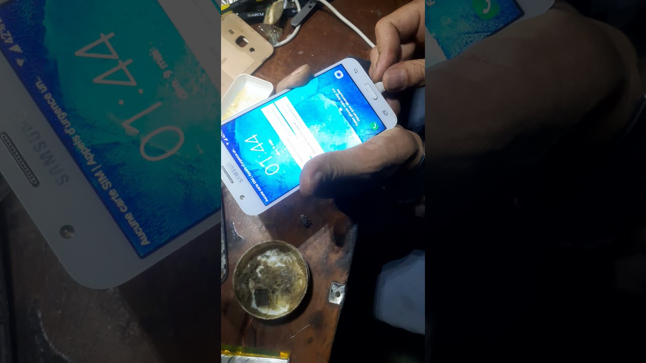 اصلاح الشحن هاتف j5