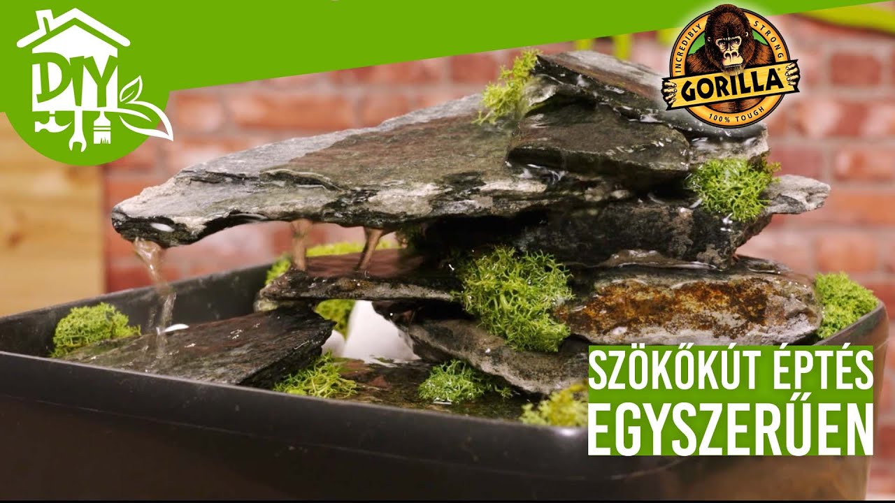 Szökőkút építés egyszerűen!