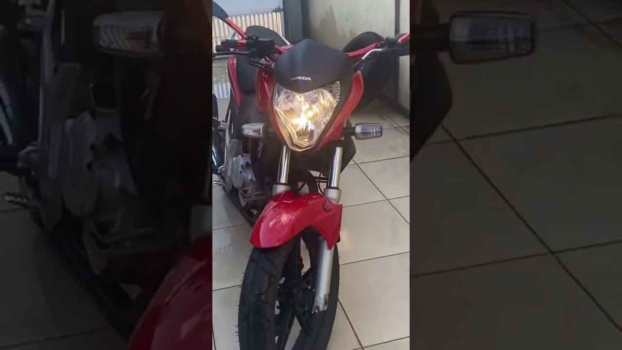 Honda cb300 vermelha