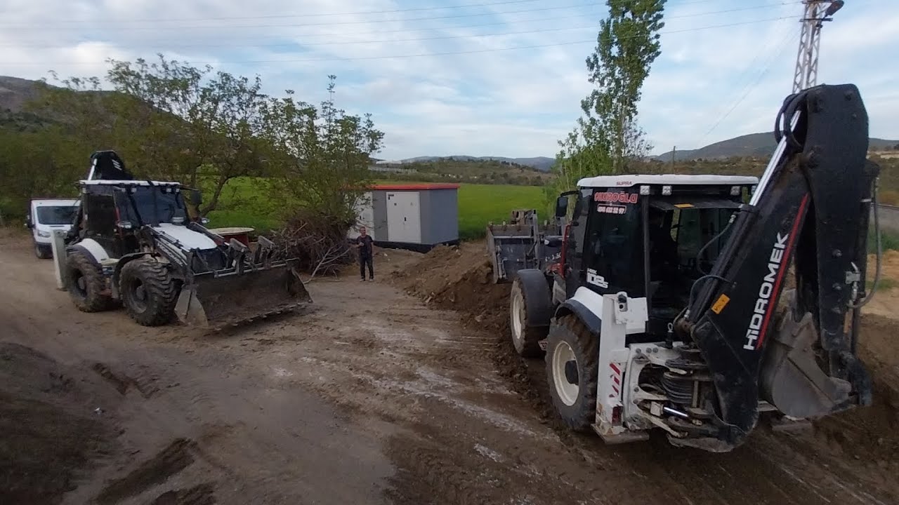 HİDROMEK SERİSİNİN 2024 K4 VE 2023 SUPRA SI #hidromek #keşfet #bodrum #cat #jcb #komatsu #newholland