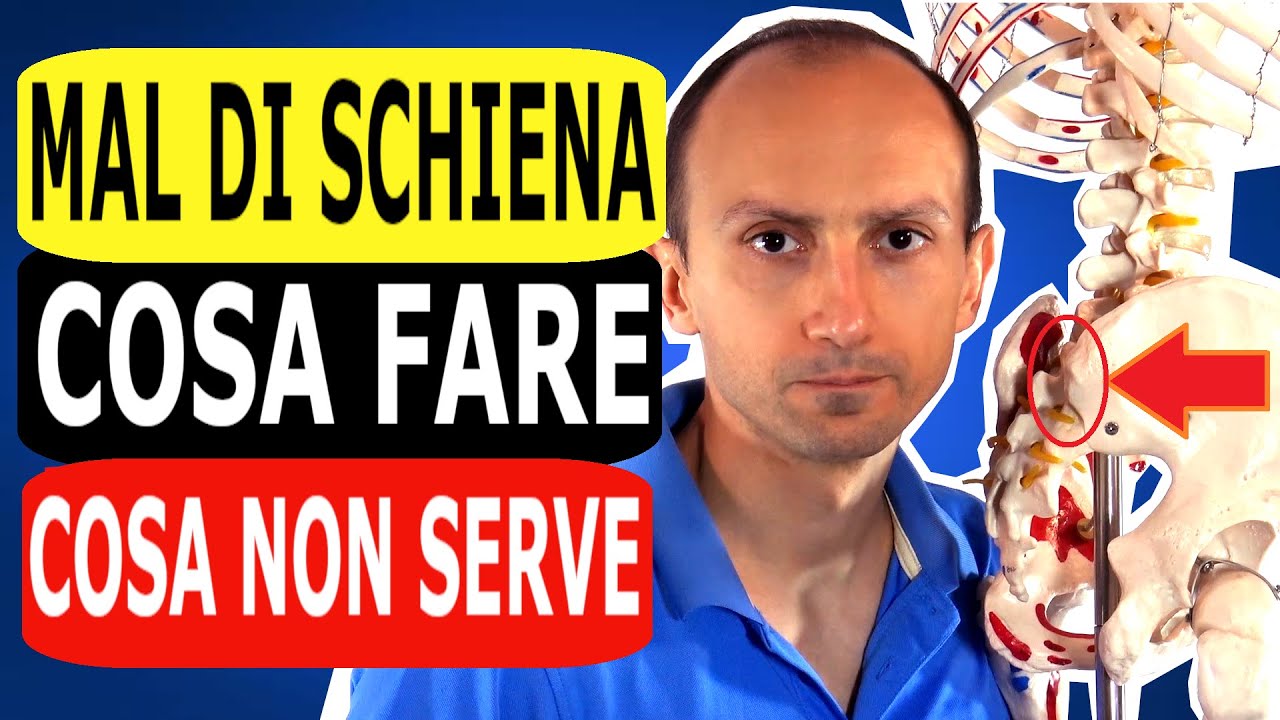 Terapia per la Lombalgia: Cosa Fare e Cosa NON Serve