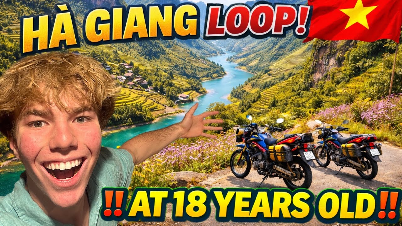I DID THE HA GIANG LOOP at ‼️18 YEARS OLD‼️ in the VIETNAM JUNGLE