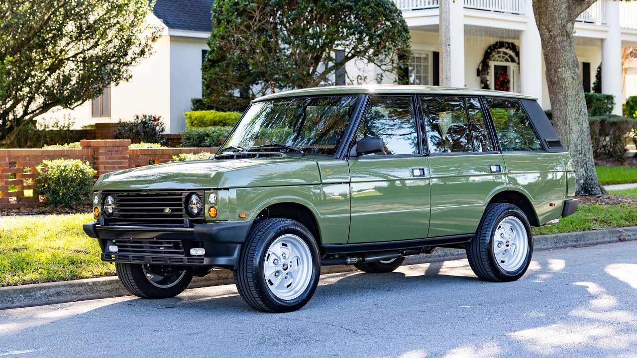 Fully RESTORED (1995) Range Rover Classic with L92 V8 6.2 L Engine | ECD Automotive Design