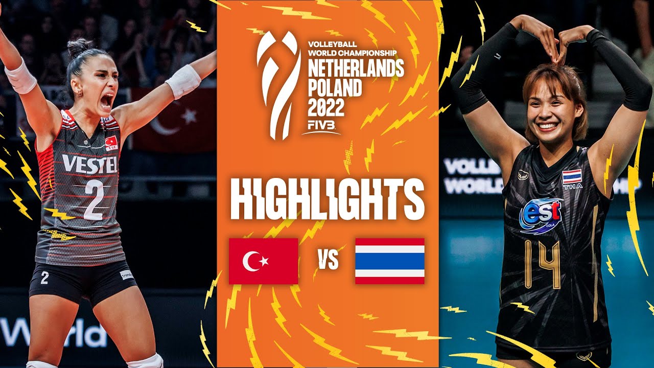 🇹🇷 TÜR vs. 🇹🇭 THA - Highlights  Phase 1 | FIVB Women's World Championship 2022