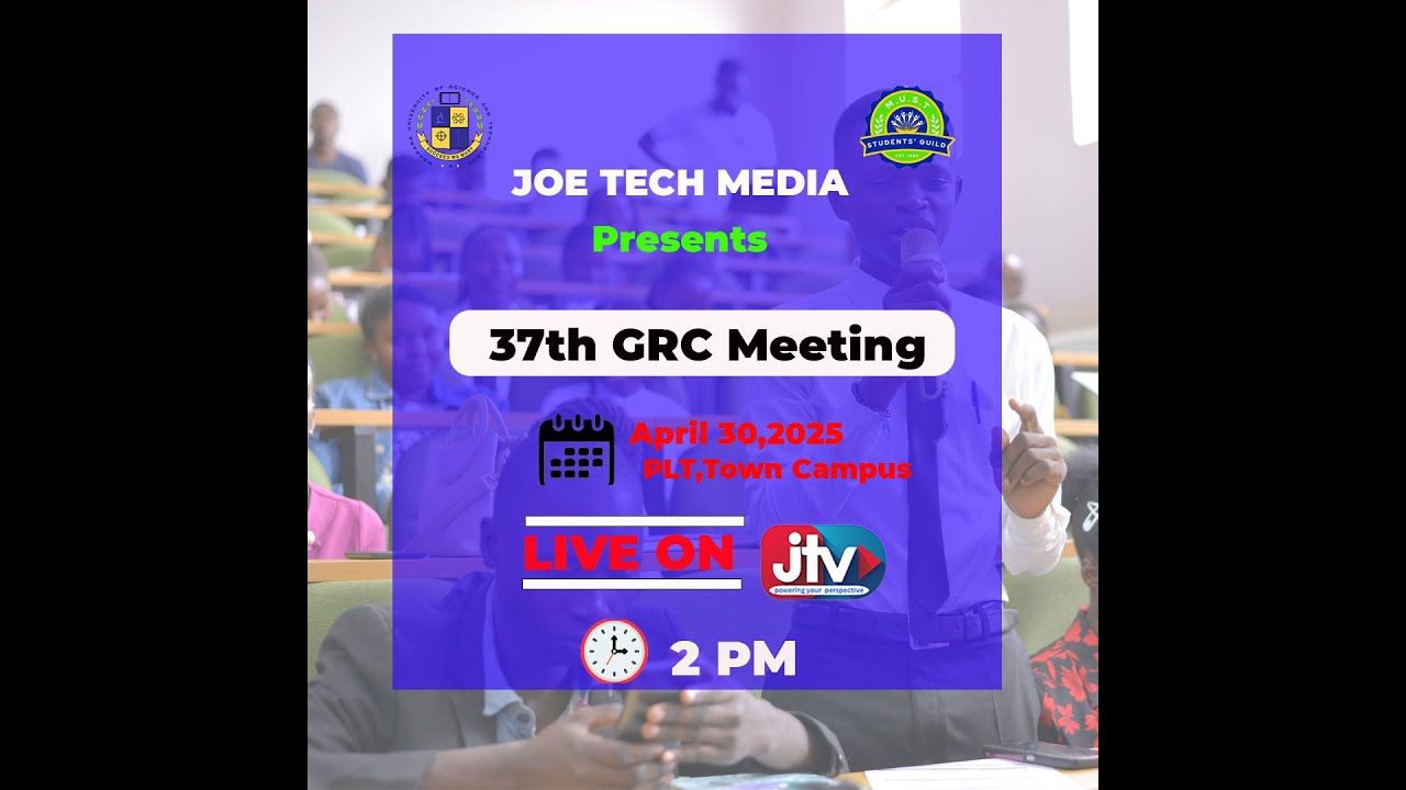 🔴 LIVE: 37th GRC Meeting | MUST Guild Council in Action | Student Voices & Leadership Decisions