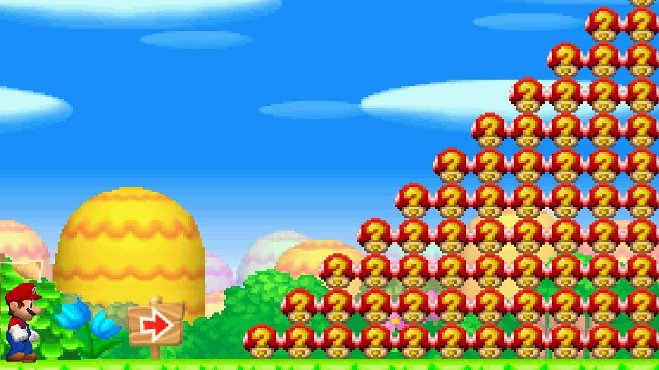 Can Mario Collect 999 Mystery Mushrooms in New Super Mario Bros. DS ? (Mario Multiverse)
