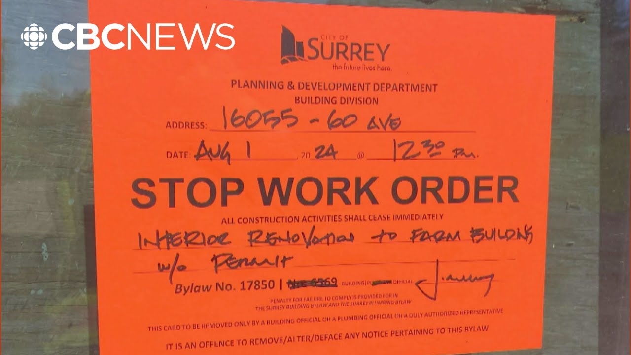 Surrey, B.C., cracks down against unpermitted construction with demolitions