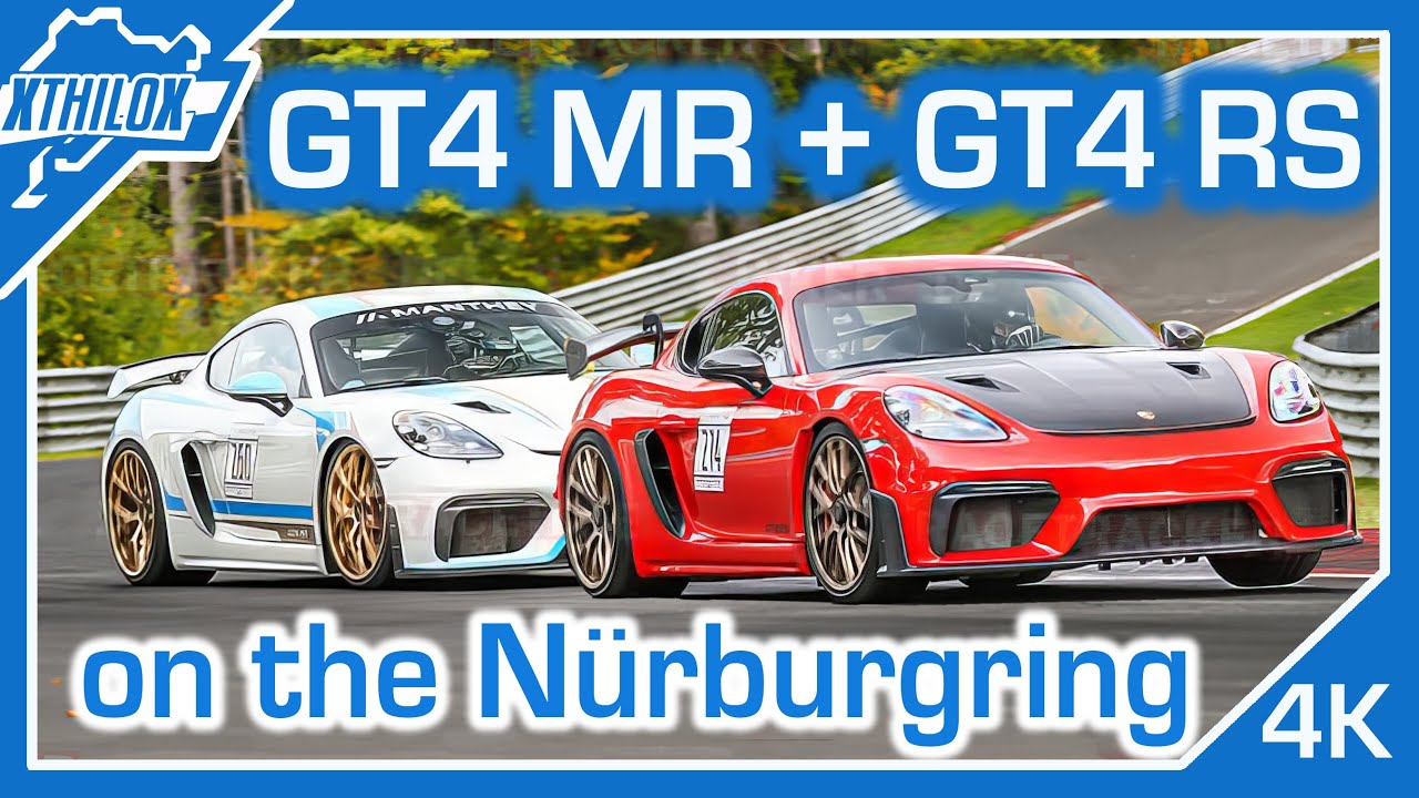 ULTIMATE FUN BATTLE with the brandnew GT4 RS in my 718 GT4 MR - NÜRBURGRING NORDSCHLEIFE BTG 4K