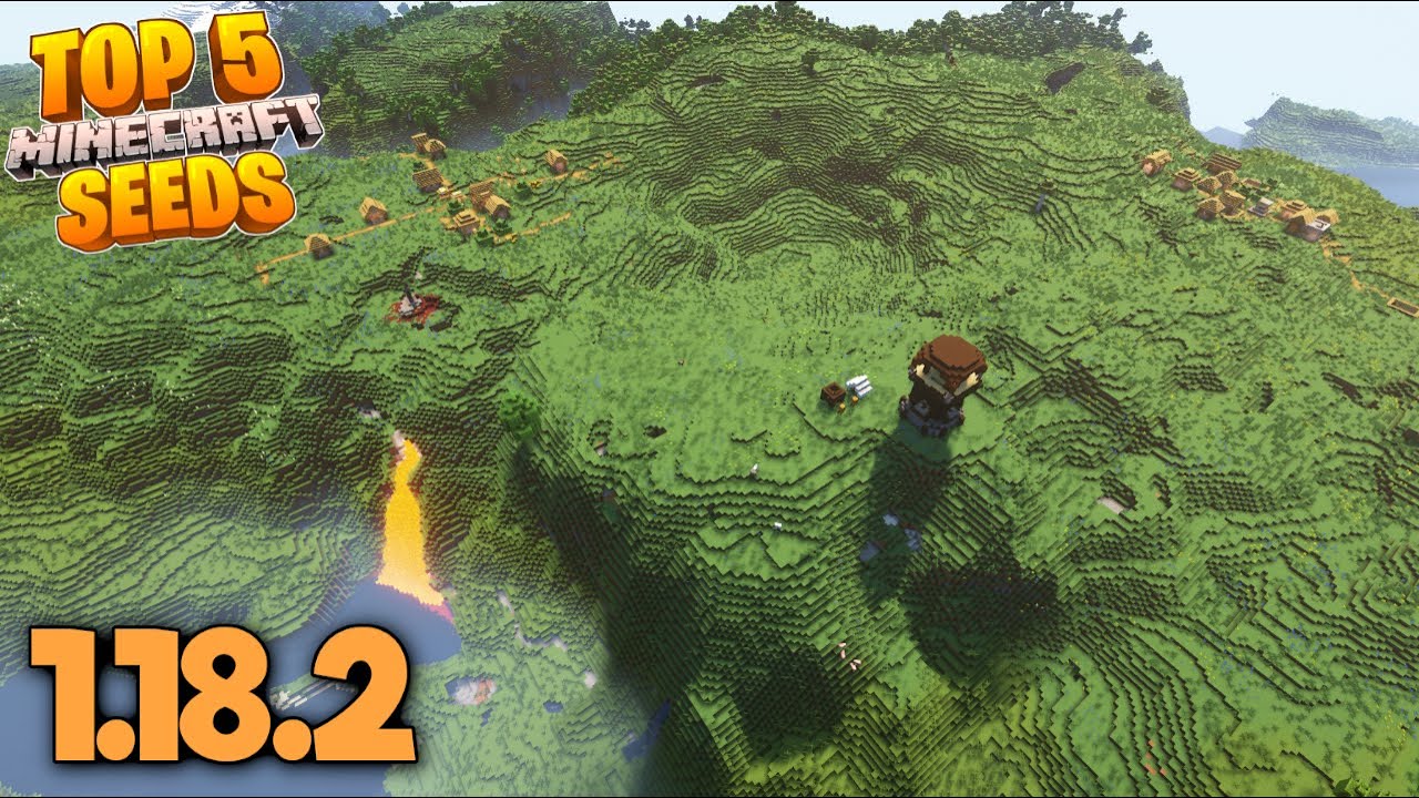 Top 5 UNIQUE SEEDS for Minecraft 1.18.2! (Best Minecraft 1.18.2 Seeds)