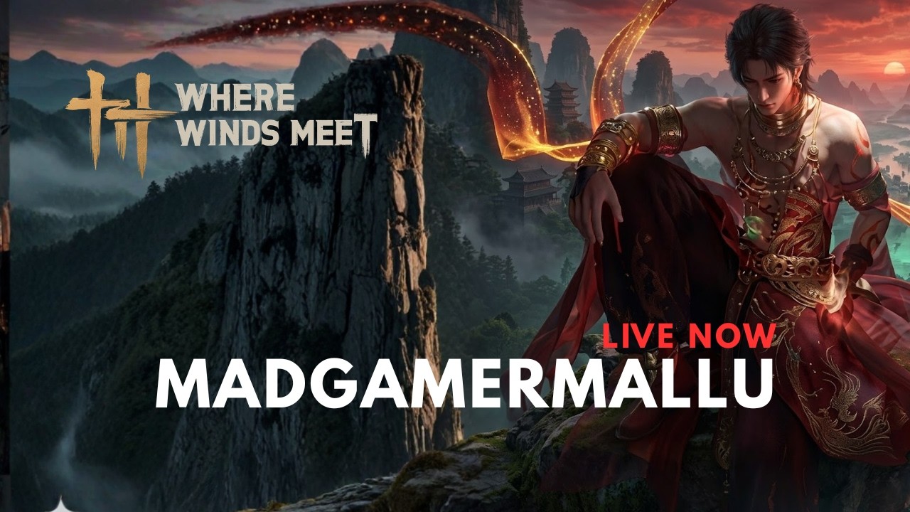 WHERE WINDS MEET | LIVE 3v3 PvP Malayalam 🔥 Live #wherewindsmeet #wwmccps4  #HonkCup