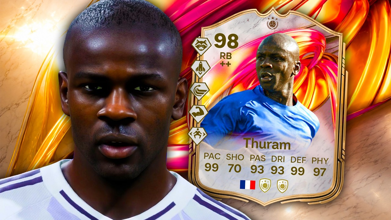 Обзор игрока 98 FUTTIES Icon Thuram в FC 26