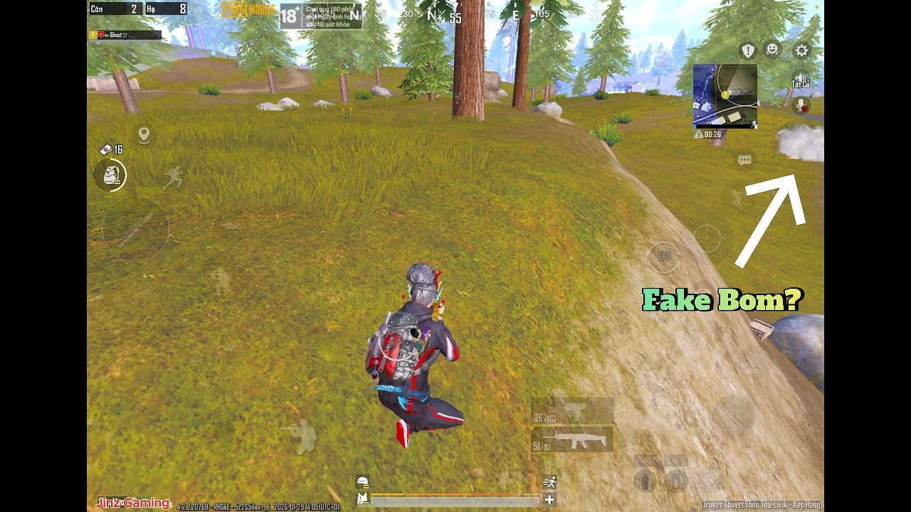 PUBG Mobile | Bo Cuối Gặp Ngay Team Biết Fake Bom Và Cái Kết