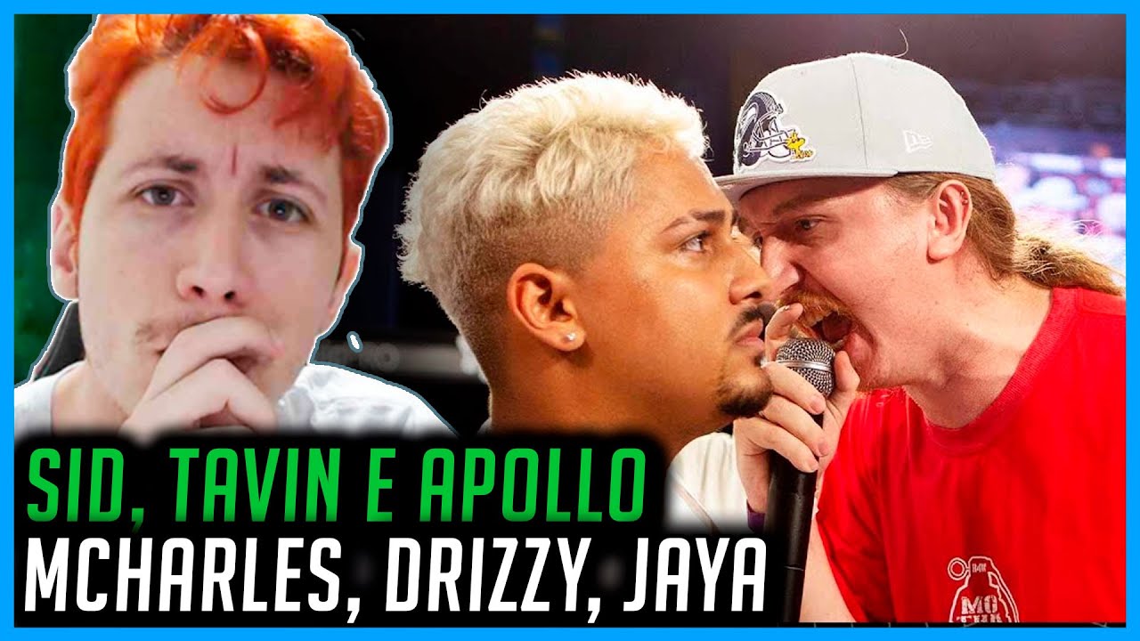 REACT (DISPUTA DE NACIONAL) MCHARLES, JAYA LUUCK E DRIZZY X SID, TAVIN E APOLLO | BDA 4 ANOS