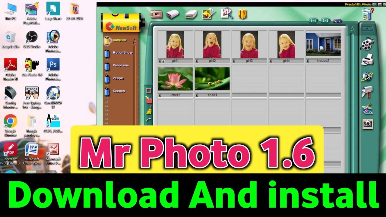 how to download and and install mr photo 1.6 || mr photo 1.6  kaise download kare || photoshop