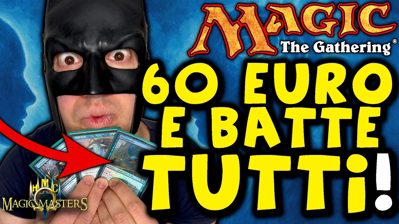 Questo MAZZO da 60&euro; DISTRUGGE il MODERN! 🔥 Magic: the Gathering 🌊 Decktech Mono Blu Tempo
