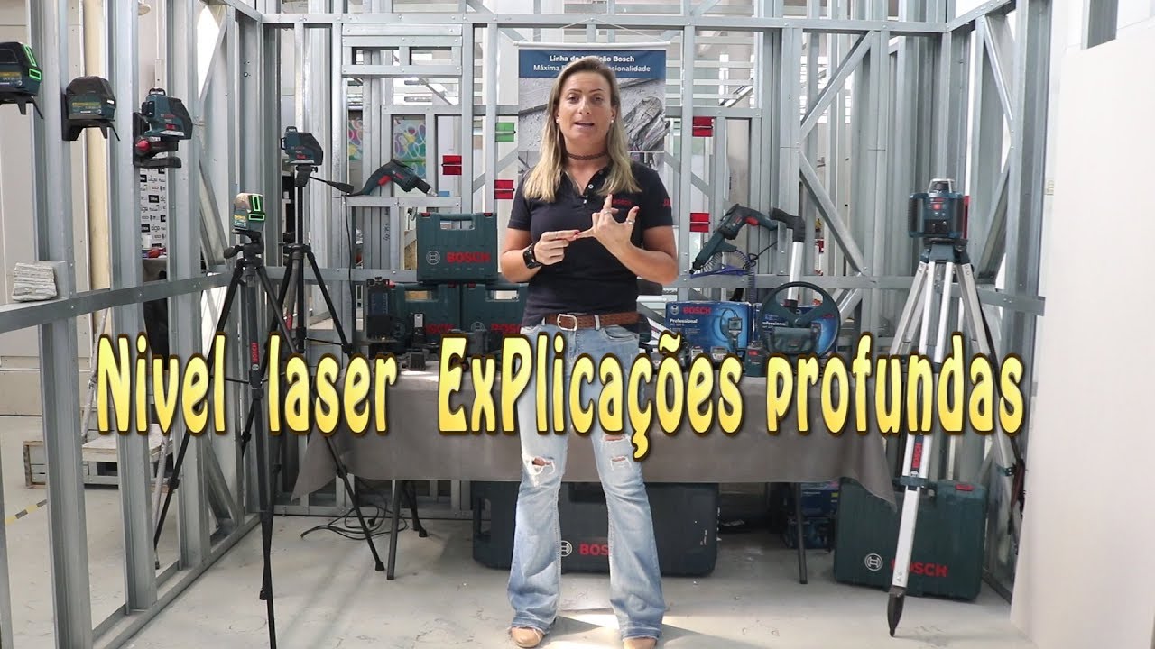 Nível a Laser Explicações profundas