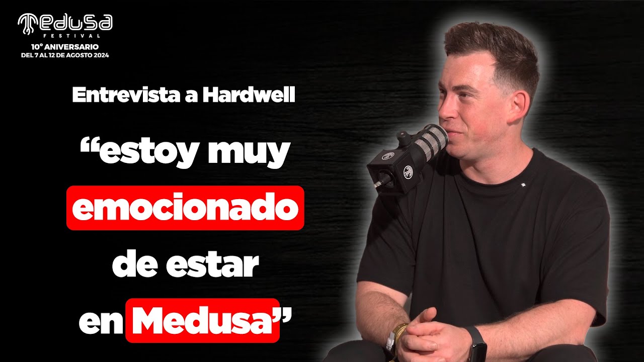 Hardwell: Sets, Tomorrowland, ¿Prepara Sus Sets?, Medusa Festival, ¿Estudio o Sesión?...