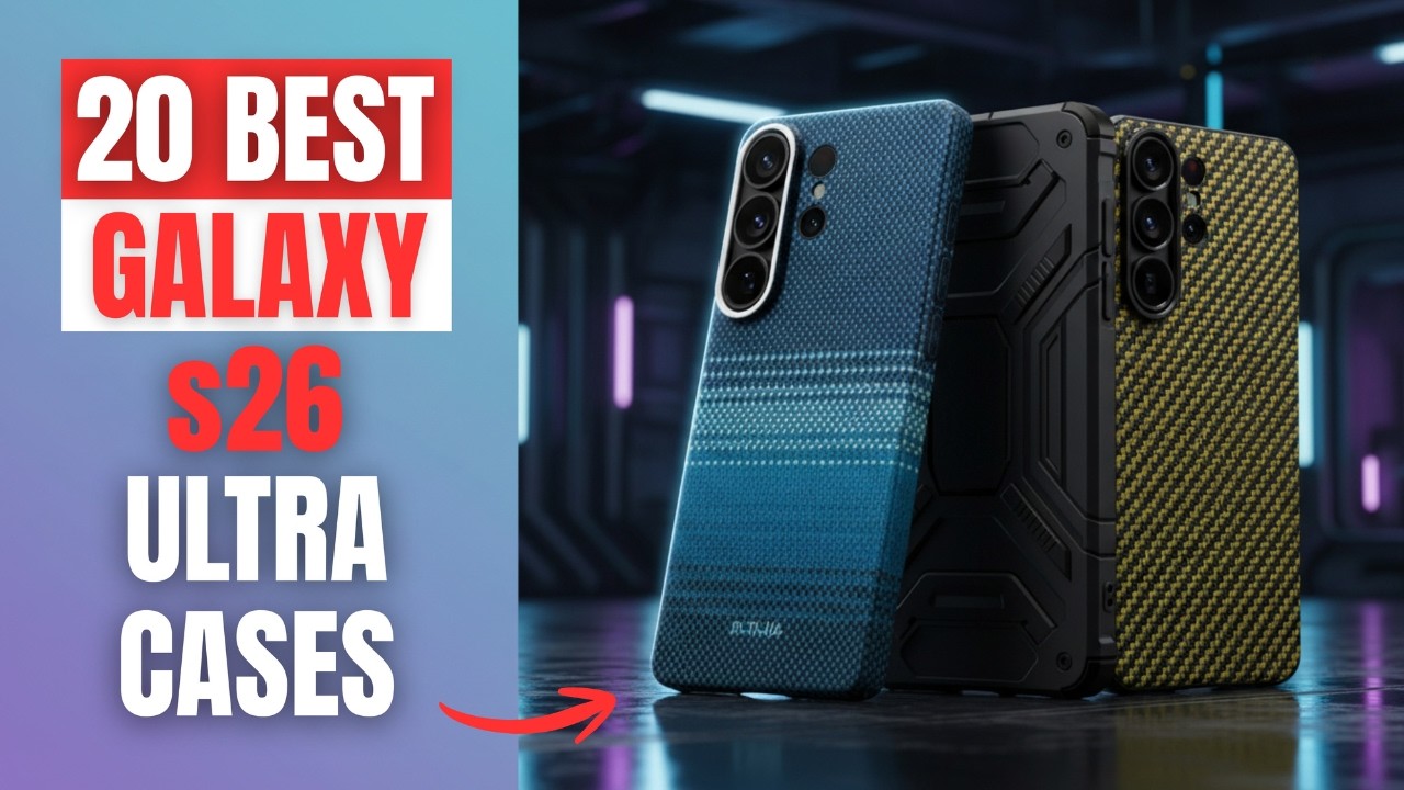 20 Best Galaxy s26 Ultra Cases for MagSafe, Drop Protection and Style!